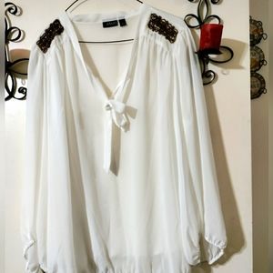 Blouse ANA 2x white